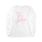 KENNY a.k.a. Neks1のchilling DEVL(pinky) ロングスリーブTシャツ