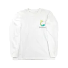 health-and-futureの健康と未来を学ぶ会 広島 ロゴ文字あり Long Sleeve T-Shirt