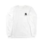 Surfing Dogの波乗りトイプードル Long Sleeve T-Shirt