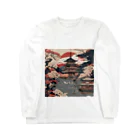 ジャパンの日本風景 Long Sleeve T-Shirt