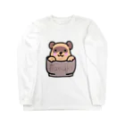 studio Leafのタヌキソバとキツネソバ Long Sleeve T-Shirt