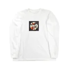 ユニークショップのバカンスキツネ Long Sleeve T-Shirt