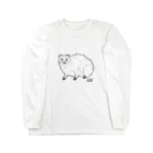 カツカレーのイワダヌキ（淡色） Long Sleeve T-Shirt