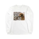 でぶっくすふんとの花見を満喫するちょちょさん Long Sleeve T-Shirt