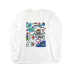 とりやまいろいろグッズのカラフル世界 Long Sleeve T-Shirt