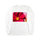 BUHI Shop ふれぶるルーくんのコスモスフォトグラファー Long Sleeve T-Shirt