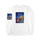 AQUAMETAVERSEの豪華なバカラのグラス　ラフルール　1859 Long Sleeve T-Shirt