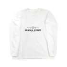 リモデザインスタジオのMANA KINO ロゴ｜MANA KINO Long Sleeve T-Shirt