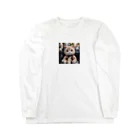 asnaynの車でお出かけネコちゃん Long Sleeve T-Shirt