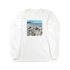 So湖いらの「PHOTO」BIWAKO is again to be clean.ロングスリーブTシャツ ロングスリーブTシャツ