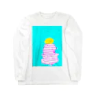 shi-chi Labo graph(詩一）のLemon ロングスリーブTシャツ