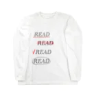 momokei&UのREAD READ READ READ ロングスリーブTシャツ
