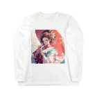 AQUAMETAVERSEの春風に舞う桜のような貴女 Marsa 106 Long Sleeve T-Shirt