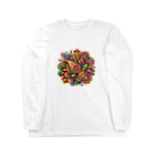 popotaro_のペーズリー Long Sleeve T-Shirt