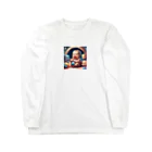 pompomダンスのぷくぷく赤ちゃん Long Sleeve T-Shirt