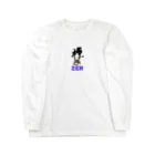 Mioluckypinkyの猫と禅 Long Sleeve T-Shirt