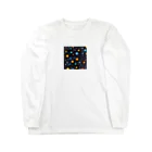 mibusenaの宇宙空間デザイン Long Sleeve T-Shirt