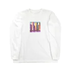 Fujiyamaのどこかのビル群 Long Sleeve T-Shirt