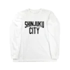 ichinichiichibanのSHINJUKU CITY ロングスリーブTシャツ