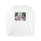 巫女スタぐらむのだっこされる神様 Long Sleeve T-Shirt