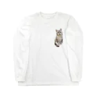 うちの猫ちゃんたちの茹でられたエビみたいなとらと Long Sleeve T-Shirt