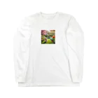 JAMnano1837の猫 in 花園 Long Sleeve T-Shirt