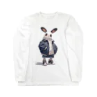 AQUAMETAVERSEのうさぎ君 BeeBee 1786 Long Sleeve T-Shirt