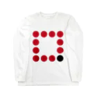 〇△□のお店のシンプルドットデザインシリーズ10 Long Sleeve T-Shirt