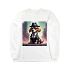 Kumaziro-の犬マフィア！ Long Sleeve T-Shirt