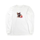 ケモ耳男子のチワワ君 母の日 Long Sleeve T-Shirt