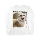 あじゃちゃんと猫の美味しかったにゃ~みる Long Sleeve T-Shirt