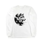 yielanggo007の月下の狼 Long Sleeve T-Shirt