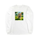 Enchanted Charm EmporiumのSunny Pup ("サニーパップ") Long Sleeve T-Shirt