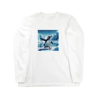 Enchanted Charm EmporiumのFrosty Penguin ("フロスティペンギン") Long Sleeve T-Shirt