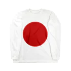 お絵かき屋さんの日本の国旗 Long Sleeve T-Shirt