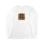 株式会社チュンスターの夕焼け小焼け Long Sleeve T-Shirt