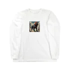 miyabi1116のワイルドモンスターズ：ドレッドハウンド Long Sleeve T-Shirt