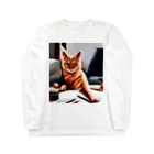 ソルブラインのお仕事猫「ブライ」 Long Sleeve T-Shirt