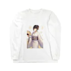 和の浴衣の彼女 Long Sleeve T-Shirt