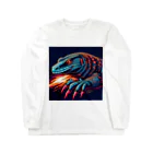 Mayatoramanのサルバトールモニター　モニター Long Sleeve T-Shirt