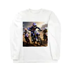 Bikers' Galleryのダートマスターズ：究極のモトクロスチャレンジ Long Sleeve T-Shirt