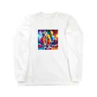 らばーばんどすとあの人型輪ゴム【イラスト風】 Long Sleeve T-Shirt