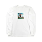 マシャのｐちゃんの冒険 Long Sleeve T-Shirt