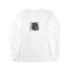 のだまクリエイターズらぼの近未来アート Long Sleeve T-Shirt