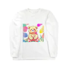 いちごソーダのくまのマフィン Long Sleeve T-Shirt