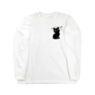 Mizuki・ASIA CATの黒猫ニャン・ポイント Long Sleeve T-Shirt