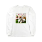 meg_milkのポメちゃん Long Sleeve T-Shirt