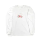 さちキャン(p)@さちcam(p)の山頂でキャンプ　テント　ふわふわピンク Long Sleeve T-Shirt