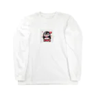 まんじゅ王国のペンギンのかわいらしさ全開！ Long Sleeve T-Shirt