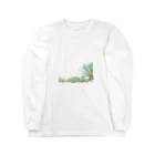 Dinosaur Pool のソラトヤシ ロングスリーブTシャツ